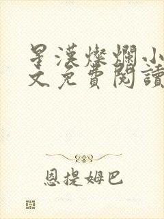 星汉灿烂小说全文免费阅读