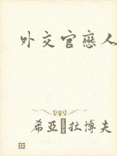 外交官恋人小说