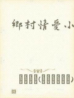 乡村情爱小说