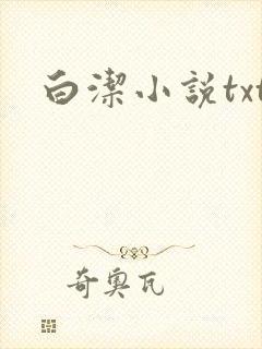 白洁小说txt
