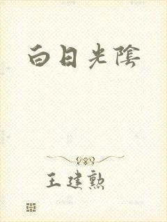 白日光阴