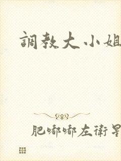 调教大小姐