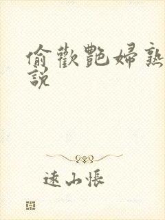 偷欢艳妇熟女小说