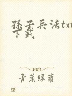 孙子兵法txt下载