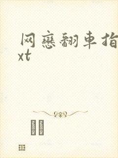 网恋翻车指南txt