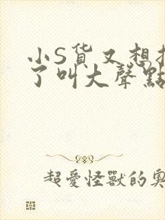 小S货又想挨C了叫大声点小