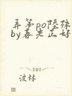 弄筝po陆殊词by春光正好