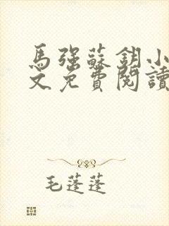 马强苏钥小说全文免费阅读最新章节