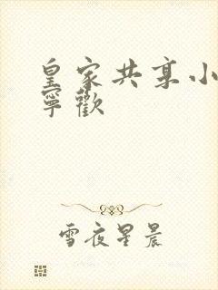 皇家共享小公主宁欢