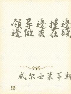 领导边摸边吃奶边做爽在线观看