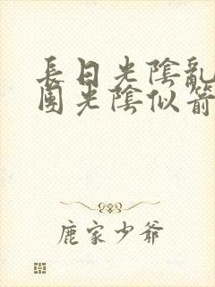 长日光阴乱作一团光阴似箭教主