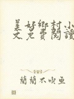 美好乡村小说全文免费阅读