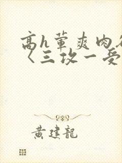 高h荤爽肉欲文〈三攻一受〉视频
