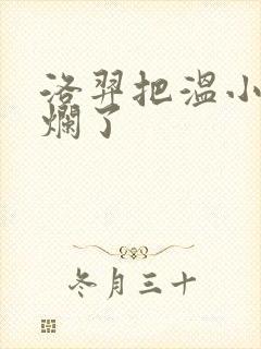 洛羿把温小辉做烂了