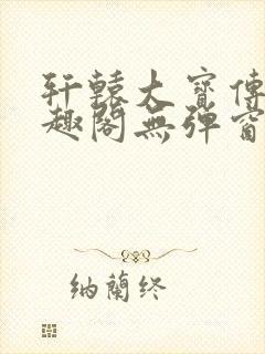 轩辕大宝传奇笔趣阁无弹窗