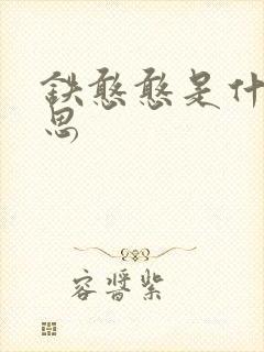 铁憨憨是什么意思