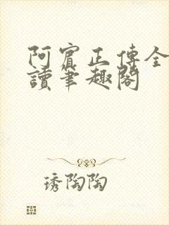 阿宾正传全文阅读笔趣阁