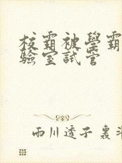 校霸被学霸压实验室试管