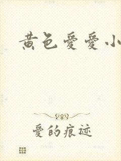 黄色爱爱小说