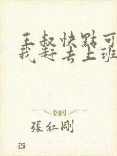 王叔快点可以吗我赶去上班