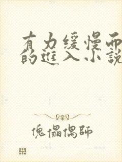 有力缓慢而坚定的进入小说