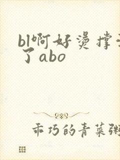 bl啊好烫撑满了abo