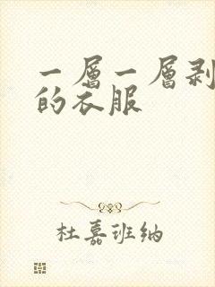 一层一层剥开我的衣服
