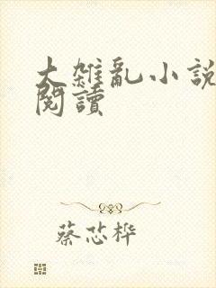 大杂乱小说目录阅读