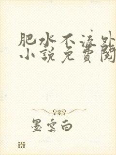 肥水不流外人田小说免费阅读