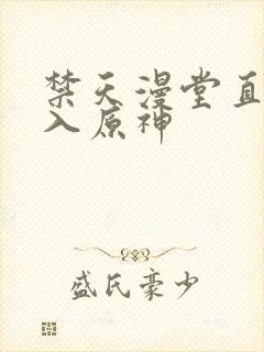 禁天漫堂直接进入原神