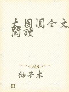 大团圆全文完整阅读