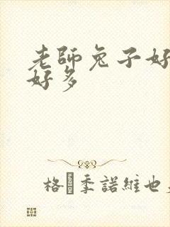 老师兔子好软水好多