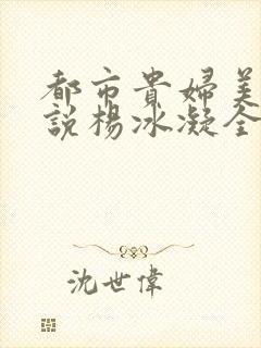 都市贵妇美腿小说杨冰凝全文阅读