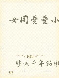 女同爱爱小说