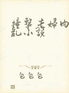 撞击老妇肉体之乱小说