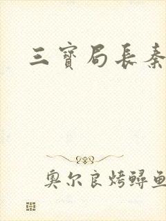 三宝局长秦守仁