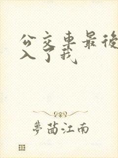 公交车最后一排入了我
