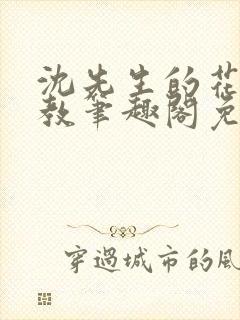 沈先生的花式管教笔趣阁免费