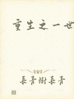 重生之一世枭雄