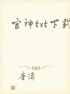 官神txt下载