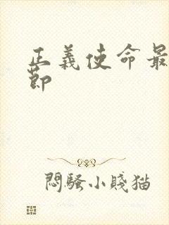 正义使命最新章节