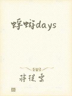 蜉蝣days