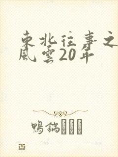 东北往事之黑道风云20年