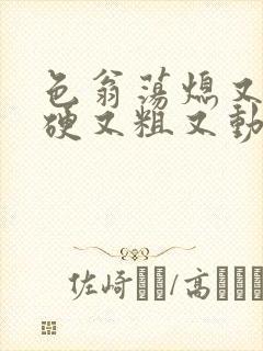 色翁荡熄又大又硬又粗又动态图