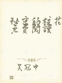 秘密的校花小说免费阅读