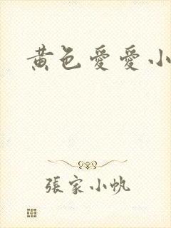 黄色爱爱小说