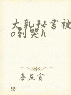 大乳秘书被cao到哭h