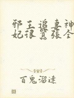 邪王追妻神医狂妃很嚣张全文免费