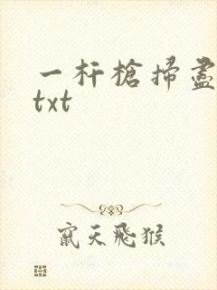 一杆枪扫尽全家txt