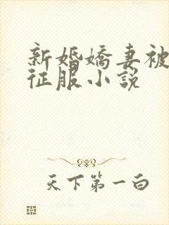 新婚娇妻被巨茎征服小说